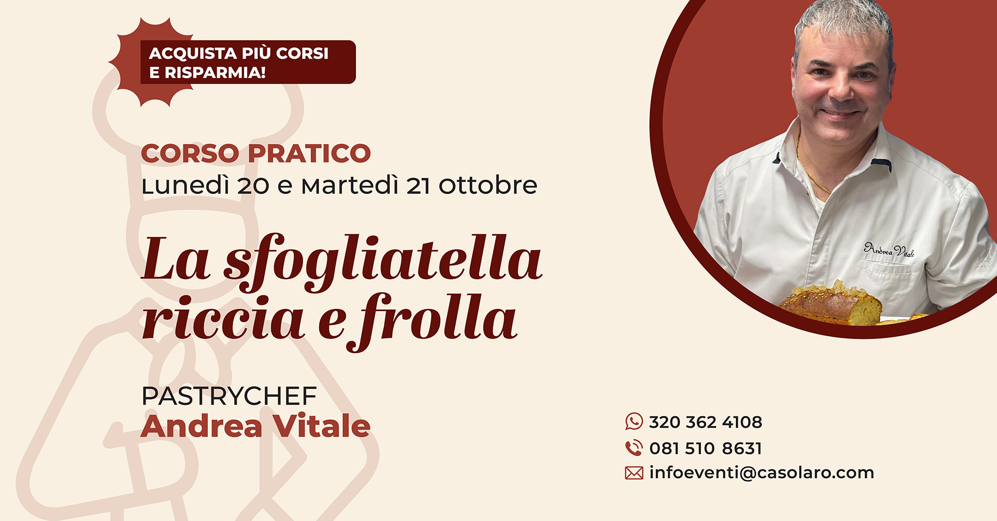 La sfogliatella riccia e frolla